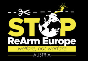 StopReArmEuropeAustria Logo